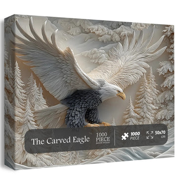 The Carved Eagle Jigsaw Puzzle 1000 Pieces